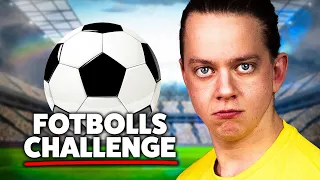 LIKA BRA SOM PROFFS? | Fotbolls-challenge