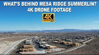 What's Behind Mesa Ridge Summerlin? 4K Drone Footage