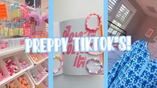 🛼Preppy tiktok compilation!🏄‍♀️🪩🌈 ⚠️NOT MY VIDEO⚠️