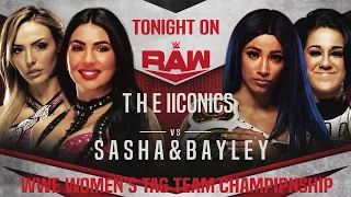 WWE2K20 RAW The IIconics vs Sasha Banks