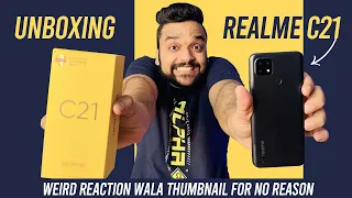 Realme C21 Indian unit unboxing and initial impressions