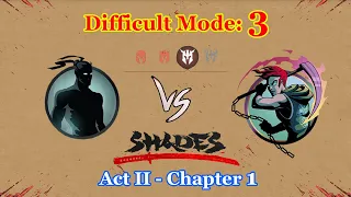 Shades: Shadow Fight Roguelike || Act II Chapter 1 - Mode 3 「iOS/Android Gameplay」