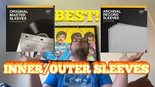 The BEST vinyl record inner/outer sleeves, for newbies or seasoned collectors! #vinyl #music
