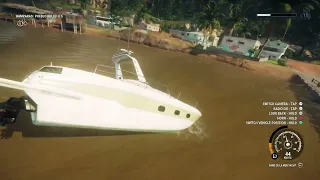 Just Cause 4 boat trick