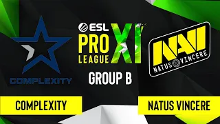 CS:GO - Natus Vincere vs. Complexity Gaming [Dust2] Map 2 - ESL Pro League Season 11 - Group B