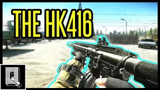 THE HK416 ACTION!! THIS GLITCH ALMOST GOT ME KILLED!!! - Escape From Tarkov PVP Gameplay Highlights