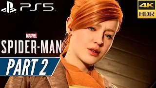 SPIDER-MAN REMASTERED (PS5) Walkthrough Gameplay PART 2 [4K60 FPS HDR + Ray Tracing] - No Commentary