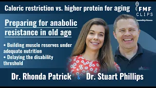 Caloric restriction vs.  higher protein for aging | Dr. Stuart Phillips