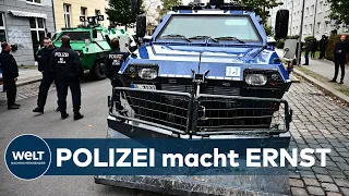 AUTONOME WAGENBURG: Polizei will linkes Projekt "Köpi" in Berlin räumen | WELT Thema