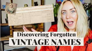 Unique VINTAGE NAMES Registered in 1870 that you'll want to use TODAY!  SJ STRUM, BABY NAMES