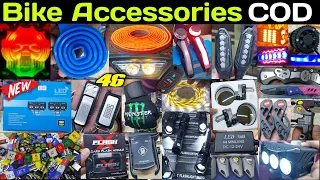 Bike Accessories COD | All India Delivery | Mirrors,Mobile Holders,Bulb,Hjg,Led Lights #topbikes