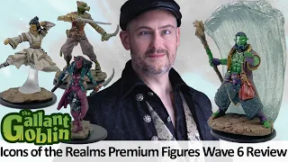 Icons of the Realms Premium Figures (Wave 6) Review - WizKids D&D Prepainted Minis