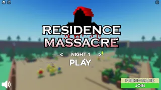 jogando residence massacre no Roblox