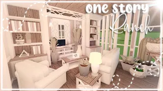 - Rustic One Story Family Ranch - Bloxburg Speedbuild - Nixilia -