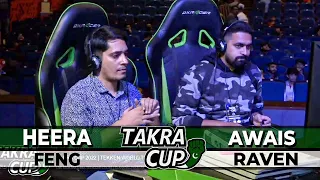 TAKRA CUP 2022 | HEER MALIK (Feng) VS AWAIS ROX (Master Raven) Top 32 - TEKKEN 7