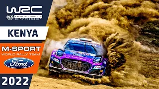 M-Sport Ford WRC Rally Highlights : Ford Puma Rally1 : WRC Safari Rally Kenya 2022 - FRIDAY