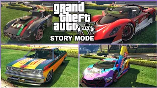 2024 CARS LIVERY GTA 5 STORY MODE