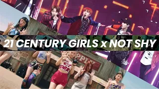 BTS x ITZY - 21 Century Girls & Not Shy (MASH UP)