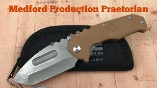 Medford Production Praetorian linerlock Knife  Badboy Knife with a nicer price !