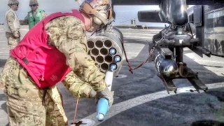 AH-64 Apache Deck Landing and Ammo Loading