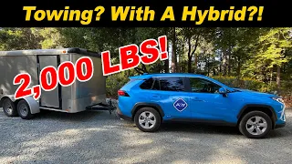 Can A Hybrid Tow? We Put A RAV4 Hybrid To The Test