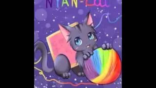 Nyan cat my heart will go on