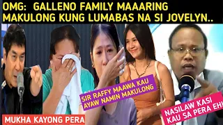 Raffy Tulfo:PAMILYA NI JOVELYN GALLENO MAAARING MAKULONG|JOVELYN GALLENO BUHAY|JOVELYN GALENO UPDATE