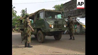 LIBERIA: MONROVIA: HORRIFIC SCENES AS FIGHTING FLARES UP AGAIN
