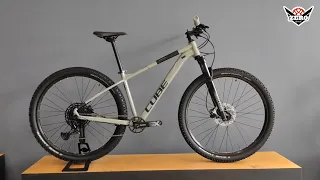 BICICLETA CUBE ATTENTION SWAMPGREY & BLACK 202