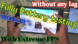 iPad Mini 5 (2021)Pubg battery Drain test 100-0% (Extreme FPS)20201 and not lag issue