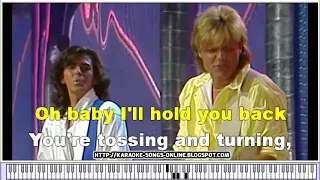 Modern Talking-Geronimo's Cadillac Karaoke- Karaoke songs with virtual piano & lyrics-YOUTUBE video