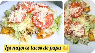 Los mejores tacos 🌮 de papá 🤤🙌🏼 te van a encantar 😉