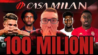 CLAMOROSO #Milan 🤑 100 Milioni per il #Mercato ARRIVANO 3 GIOCATORI! 😱