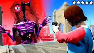 Upgrading SIREN HEAD Into SHADOW FORM In GTA 5 ... (Dark Powers!) - GTA 5 Mods Funny Gameplay