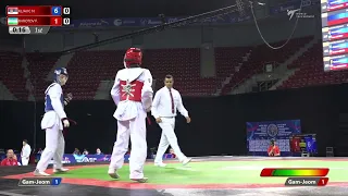 310 R32 Boys  57kg SRB KLJAJIC N  UZB BAROTOV F