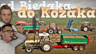 KOPANIE & ZBIERANIE ZIEMNIAKÓW 🌱 ZŁOTA JESIEŃ na "od Biedaka do Kozaka" #132 🔥 Farming Simulator 19