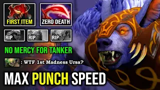 OMG 1st Item Madness Ursa Warrior | WTF Punching Speed Burst Damage 100% Counter Any Tanker DotA 2