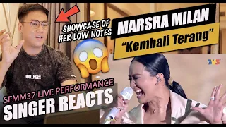 Marsha Milan - Kembali Terang | #SFMM37 | SINGER REACTION