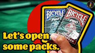 Drop Everything! EVEN YOUR CARDS. These are MUST HAVES! Bicycle PRO Playing Cards by USPCC
