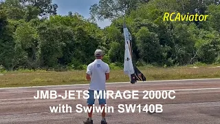 JMB-JETS MIRAGE 2000C with Swiwin SW140B