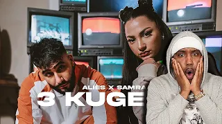 Alies - 3 Kugeln feat. Samra (American Reaction) | HoodieQReacts