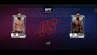 EA Sports UFC 2 | JOURGE MASVIDAL| Middleweight Fight| Walkthrough | Android Gameplay