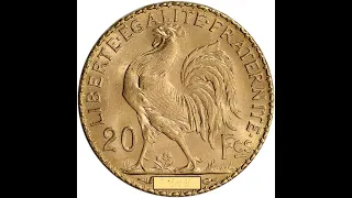 Coin Shop Owner talks about France Rooster 20 Francs Gold Coins from Raleigh Gold Coin Dealers