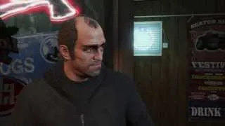 Grand Theft Auto V - Trevor Phillips Industries: Mr. Cheng "High As Shit" & Translator Bar Scene PS3