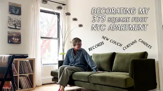 Decorating my 375 square foot NYC apartment!