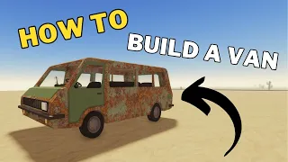 How To Build a Van in a Dusty Trip | How To Use Van in a Dusty Trip | Roblox
