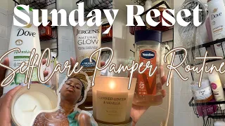 SUNDAY SELFCARE SHOWER RESET| SHOWER PAMPERING ROUTINE|NEW CANDLE|PERFUME SCENT OF THE DAY