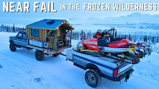 We Tried to Make It to a Remote Alaskan Survival Cabin (100 miles from Cell Phone Service)