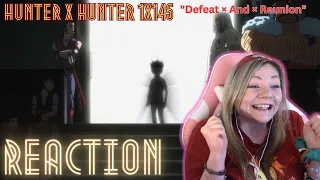 Hunter x Hunter 1x145 "Defeat × And × Reunion" reaction & review