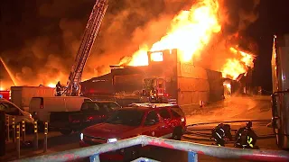 SF PIER FIRE:  Additional raw video of the San Francisco 4-alarm pier fire